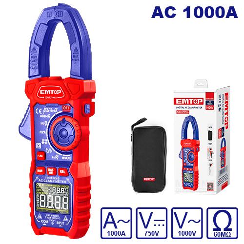 EMTOP Digital AC clamp meter EDMR210001