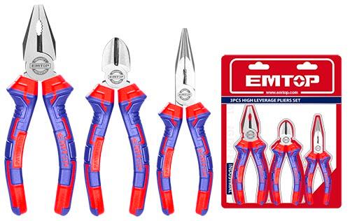 EMTOP 3 Pcs pliers set EPLS0311